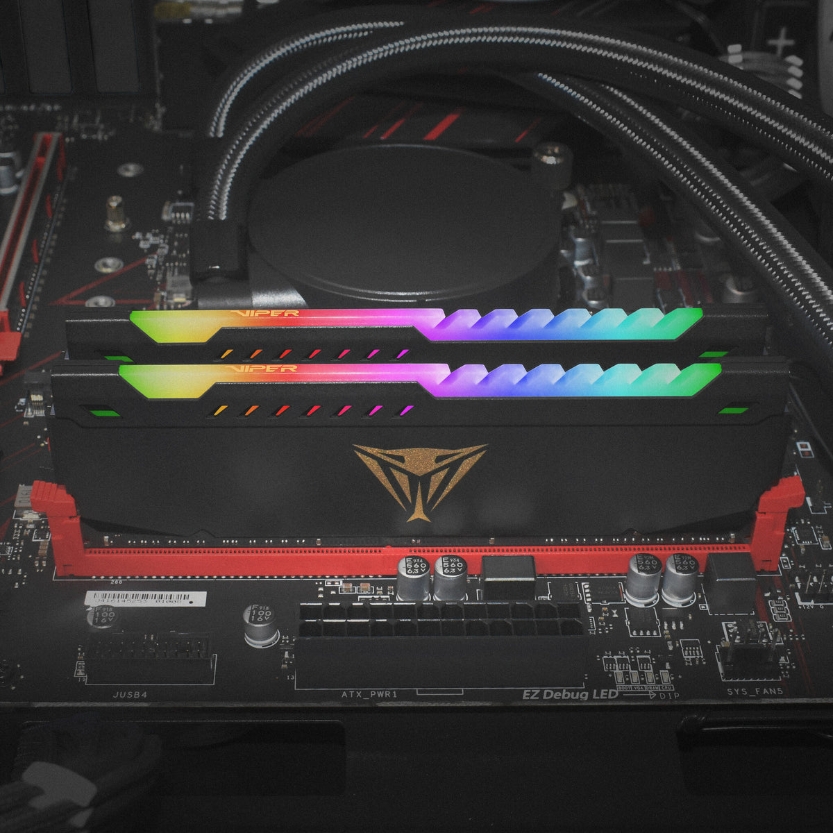 Patriot Memory Viper Steel RGB - 16 GB 2 x 8 GB DDR4 3600 MHz memory module