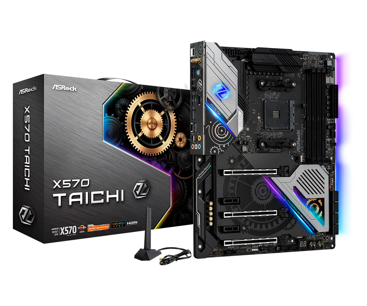 Asrock X570 Taichi ATX motherboard - AMD X570 Socket AM4