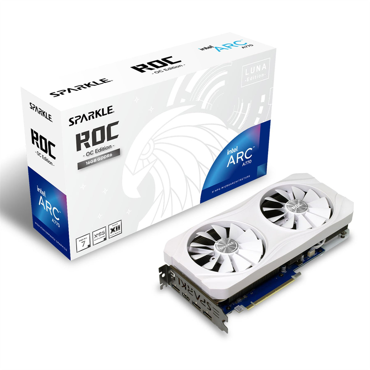 Sparkle Technology ROC OC - Intel 16 GB GDDR6 Arc A770 graphics card