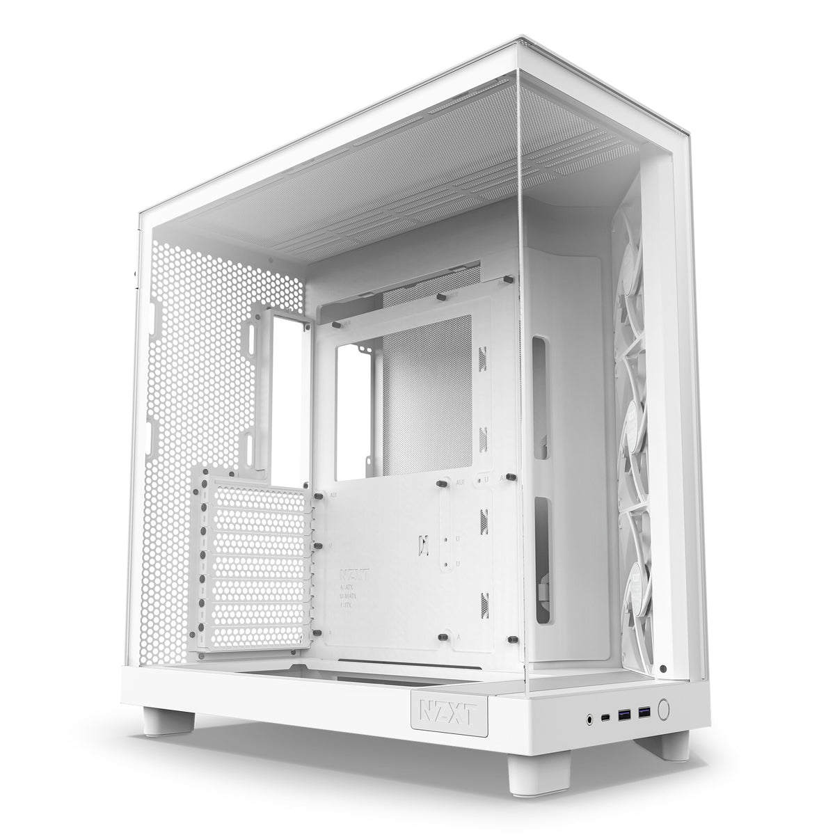 NZXT H6 Flow - ATX Mid Tower Case in White