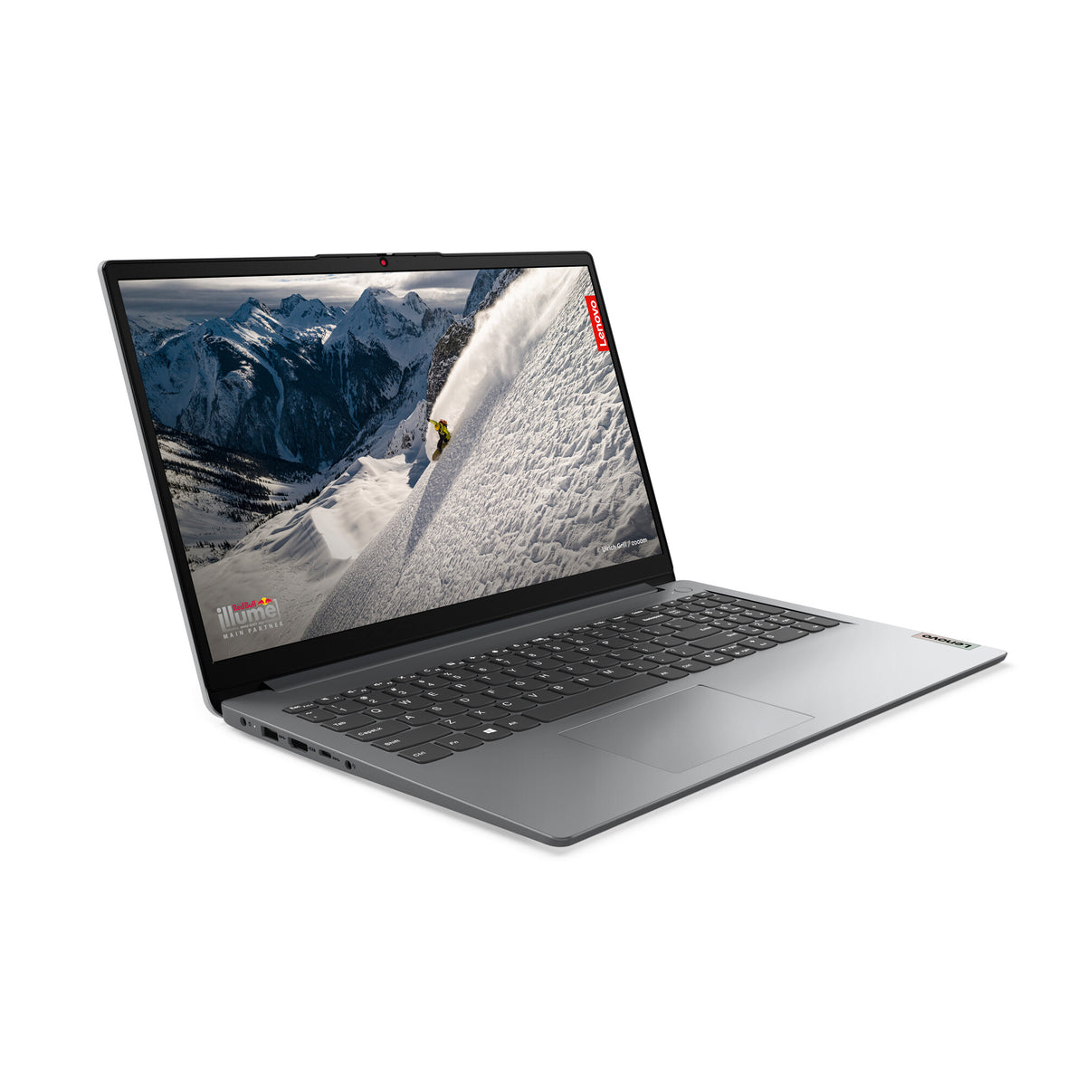 Lenovo IdeaPad 1 Laptop - 39.6 cm (15.6&quot;) - AMD Ryzen™ 3 7320U - 8 GB LPDDR5-SDRAM - 128 GB SSD - Wi-Fi 5 - Windows 11 Home in S mode - Grey