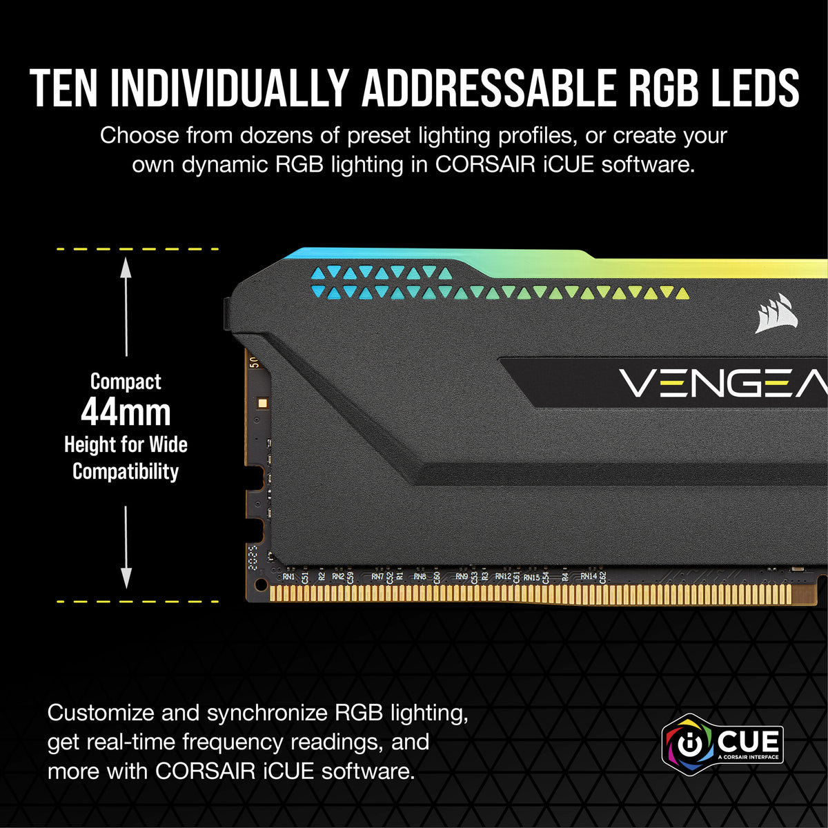 Corsair Vengeance RGB Pro - 32 GB 2 x 16 GB DDR4 3600 MHz memory module