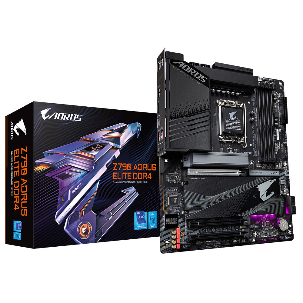 Gigabyte Z790 AORUS ELITE DDR4 ATX motherboard - Intel Z790 LGA 1700