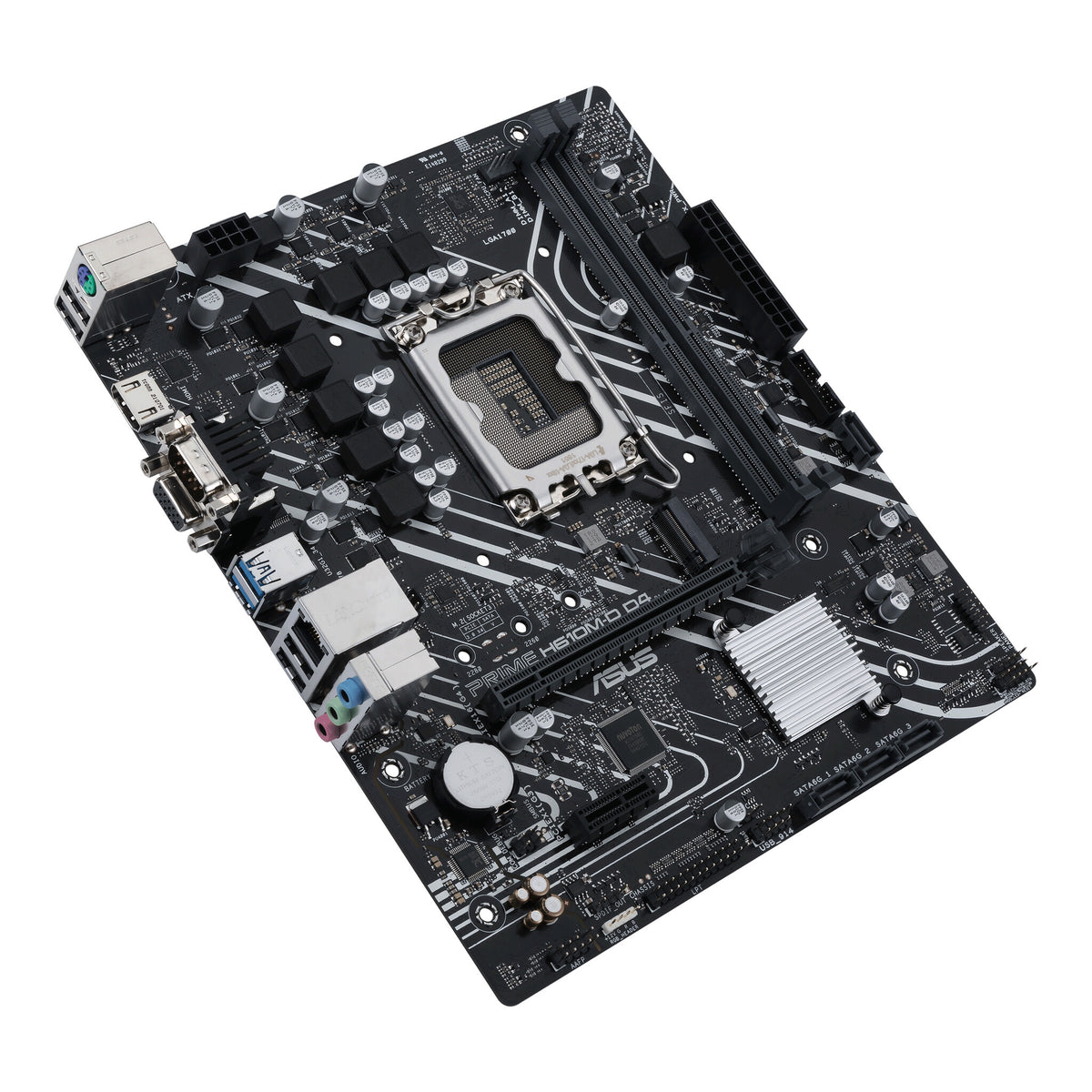 ASUS PRIME H610M-D D4 micro ATX motherboard - Intel H610 LGA 1700