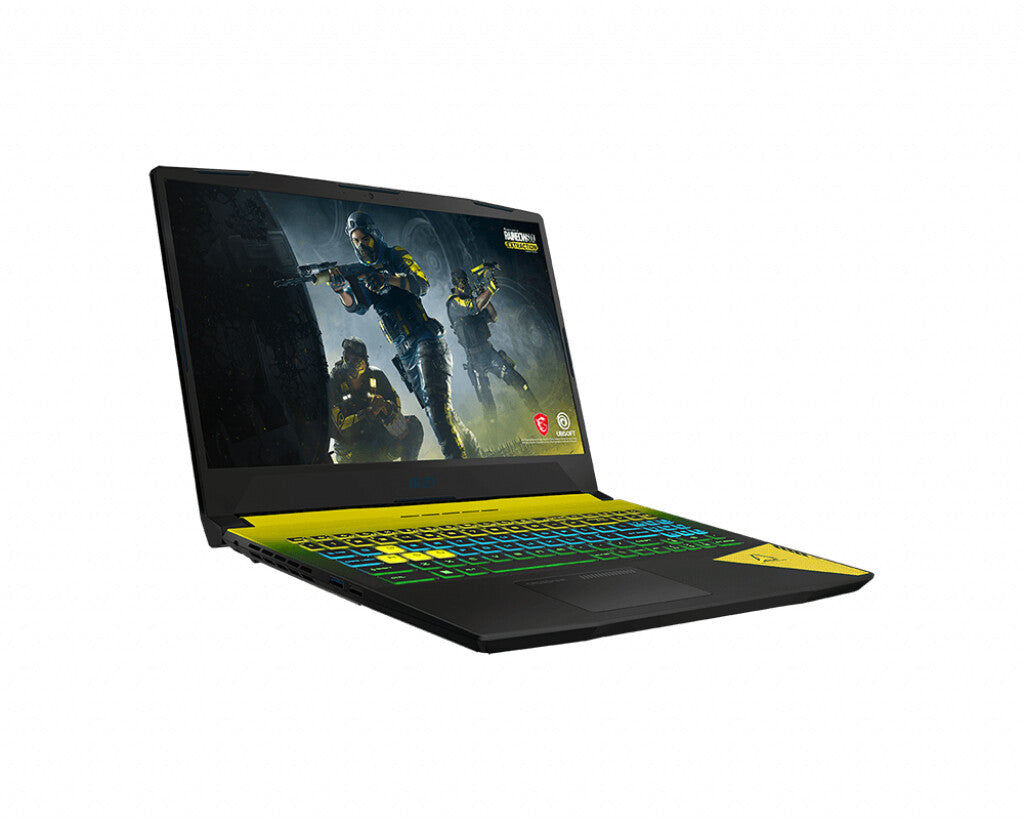 MSI Crosshair 15 Laptop - 39.6 cm (15.6&quot;) - Intel® Core™ i7-12700H - 16 GB DDR4-SDRAM - 1 TB SSD - NVIDIA GeForce RTX 3060 - Wi-Fi 6 - Windows 11 Home - Black / Yellow