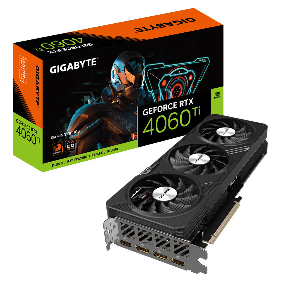 Gigabyte GAMING OC - NVIDIA 16 GB GDDR6 GeForce RTX 4060 Ti graphics card