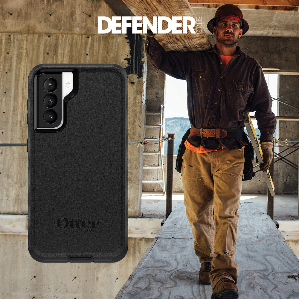 OtterBox Defender Series for Samsung Galaxy S21+ (5G) in Black - No Packaging