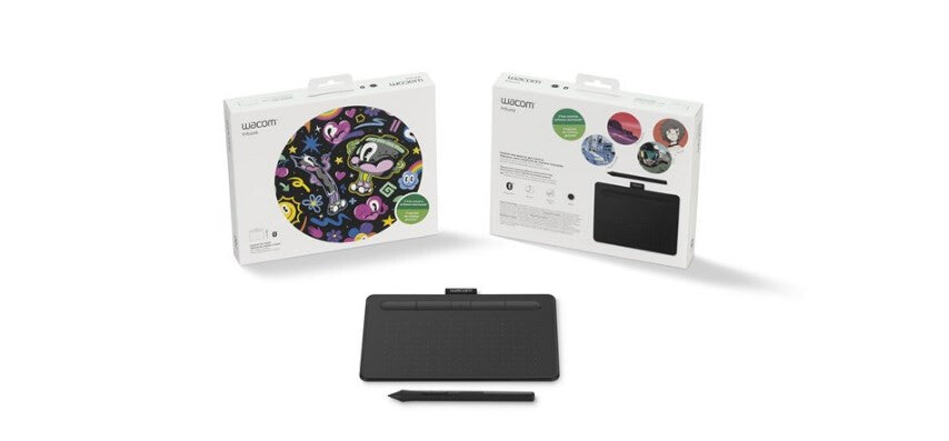 Wacom Intuos S Bluetooth graphic tablet - 2540 lpi 152 x 95 mm USB/Bluetooth