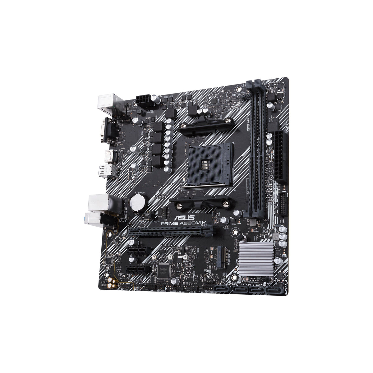 ASUS PRIME A520M-K micro ATX motherboard - AMD A520 Socket AM4