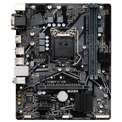 Gigabyte H410M H V2 micro ATX motherboard - Intel H410 LGA 1200