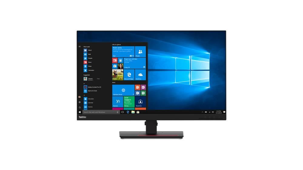 Lenovo ThinkVision T27q-20 computer monitor 68.6 cm (27&quot;) 2560 x 1440 pixels Quad HD LCD