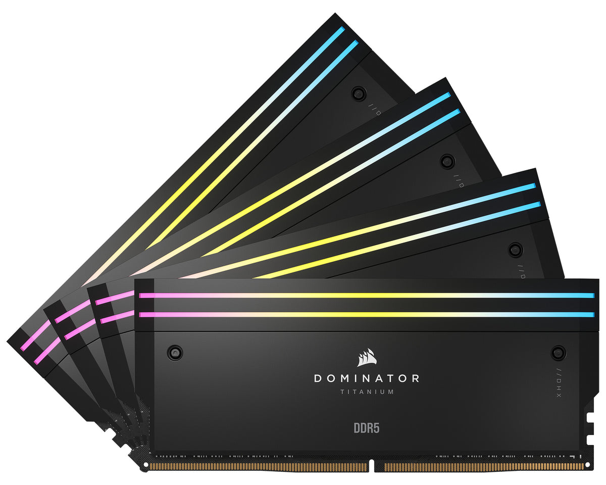 Corsair Dominator Titanium RGB - 64 GB 4 x 16 GB DDR5 6000 MHz memory module