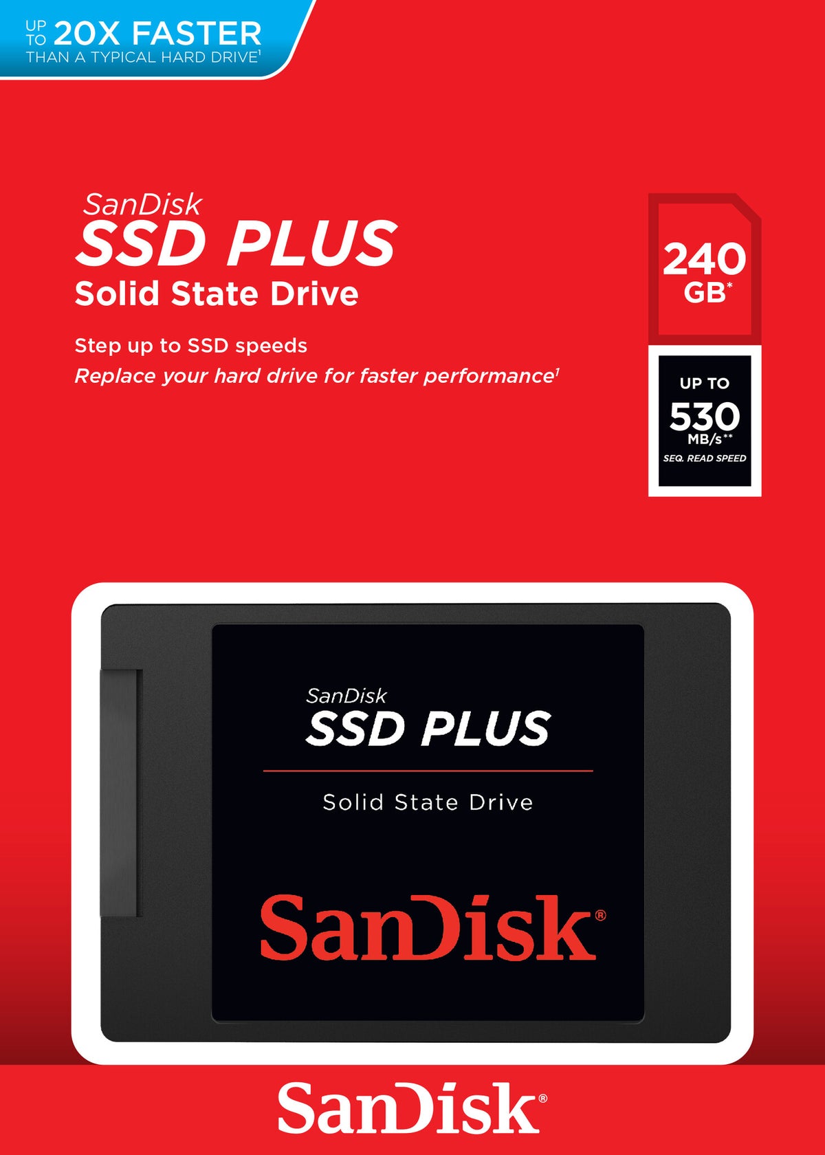 SanDisk Plus - Serial ATA III SLC - 240 GB