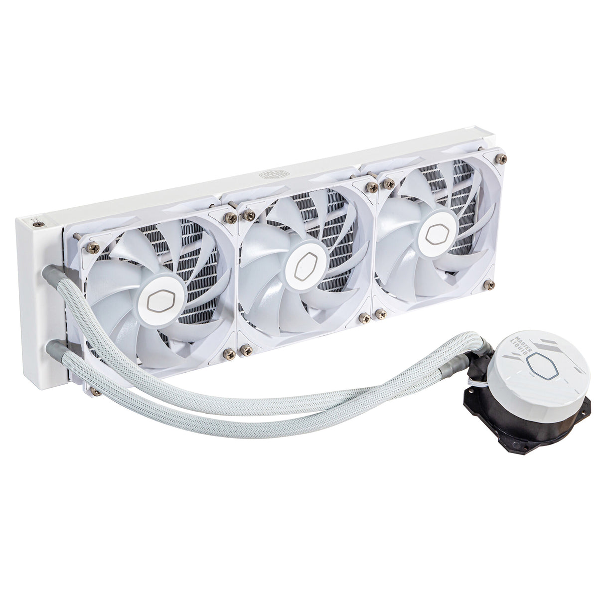 Cooler Master MasterLiquid 360L Core ARGB - Liquid Processor Cooling Kit in White - 360mm