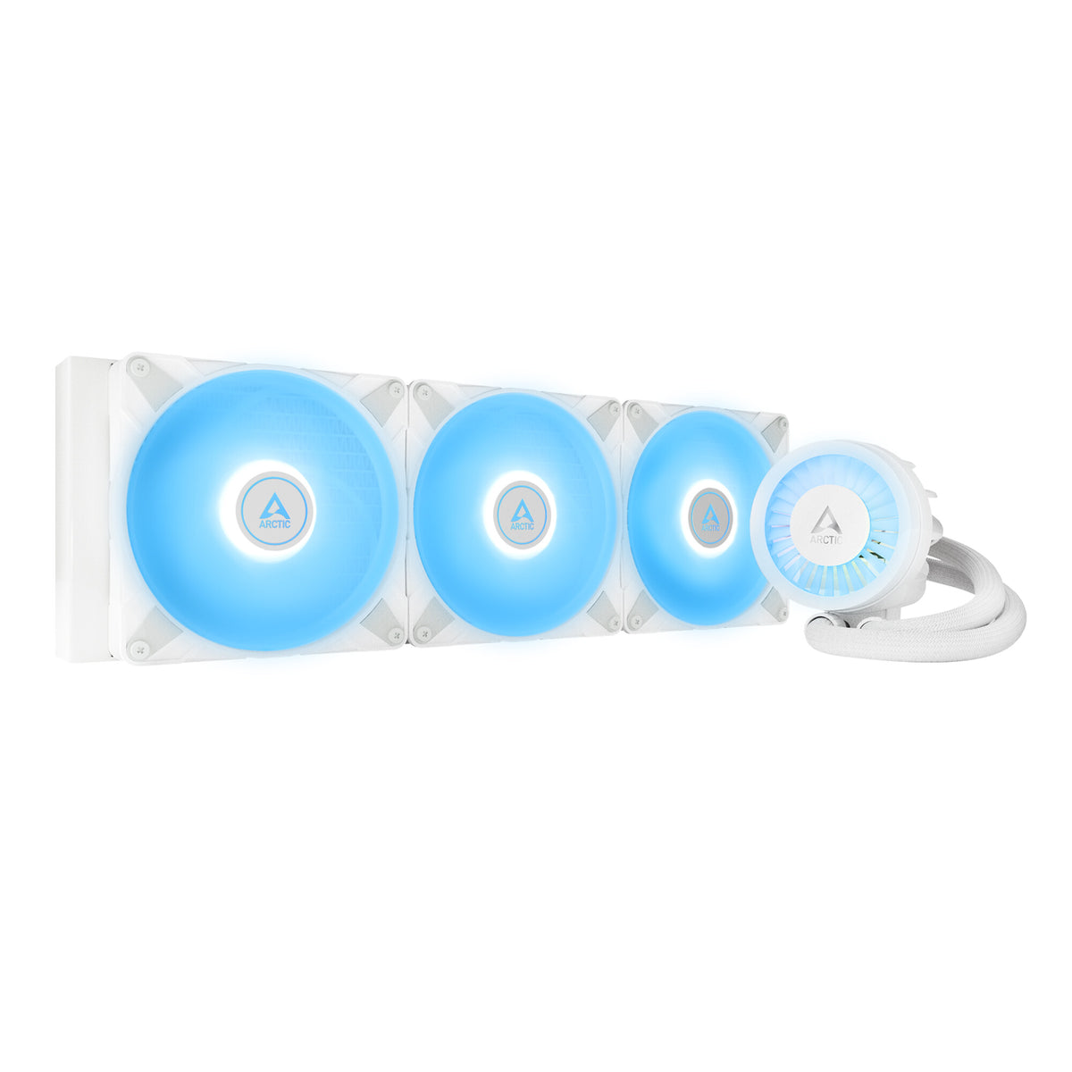 ARCTIC Liquid Freezer III 420 A-RGB - All-in-one Liquid CPU Cooler in White - 420mm