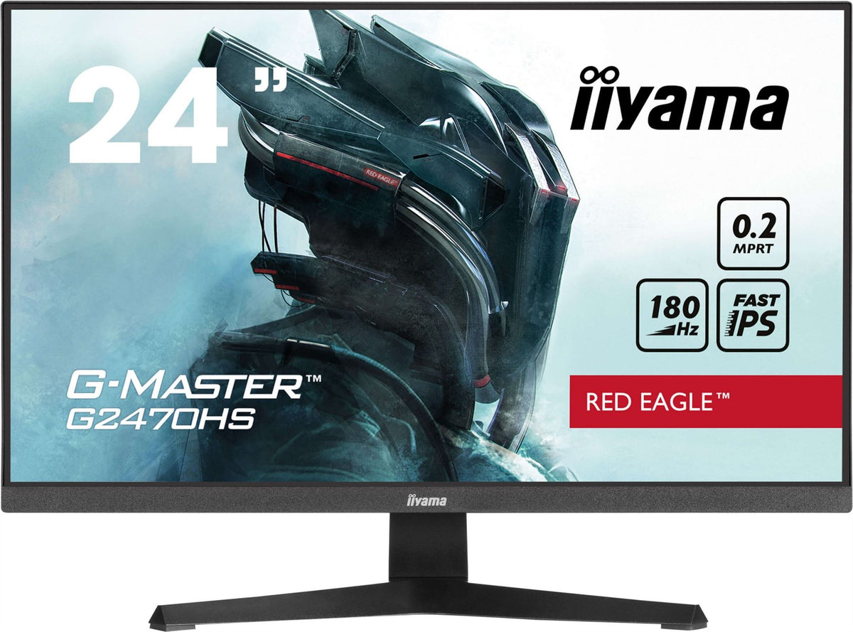 iiyama G-MASTER G2470HS-B1 - 60.5 cm (23.8&quot;) - 1920 x 1080 pixels FHD LCD Monitor