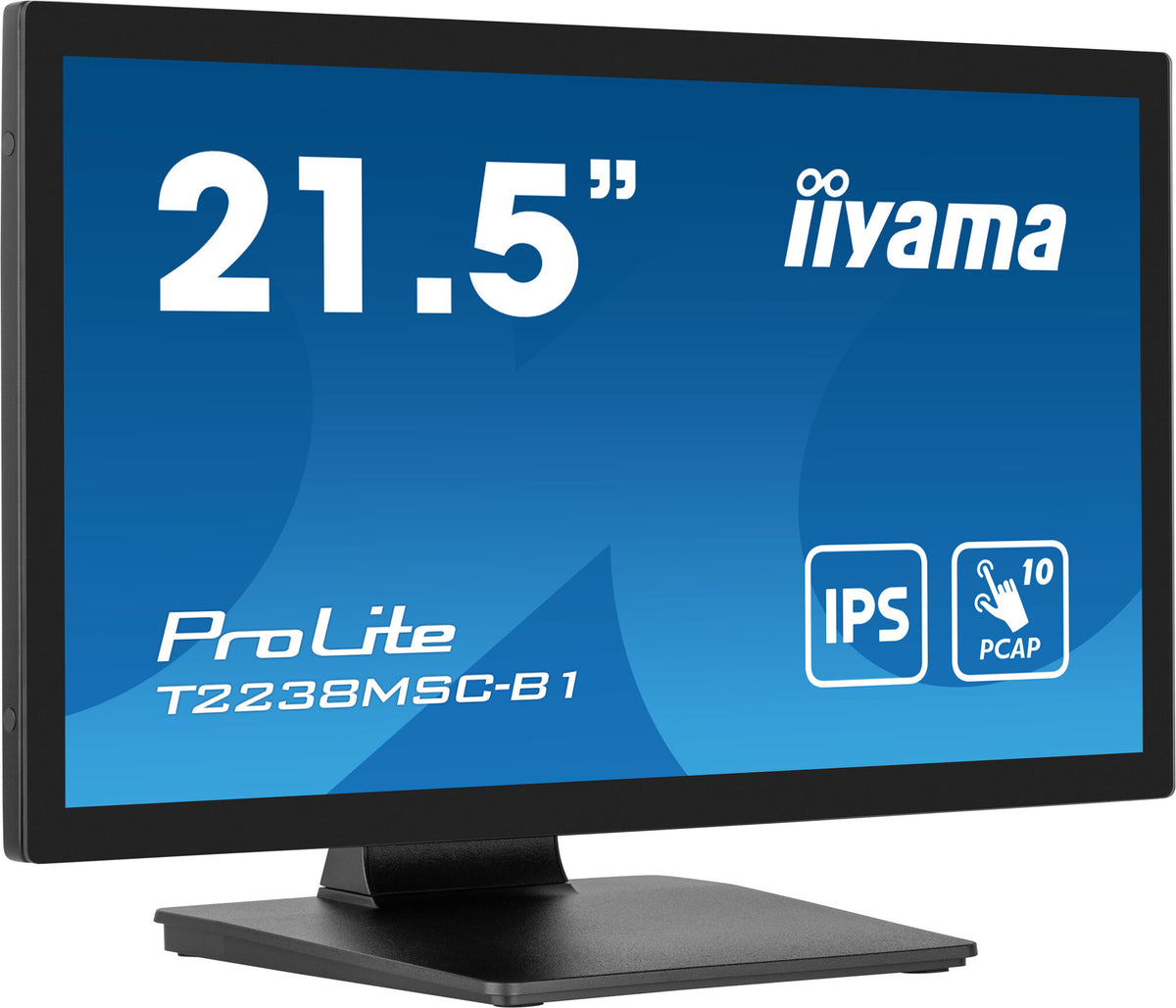 iiyama ProLite T2238MSC-B1 computer monitor 54.6 cm (21.5&quot;) 1920 x 1080 pixels Full HD LED Touchscreen Black