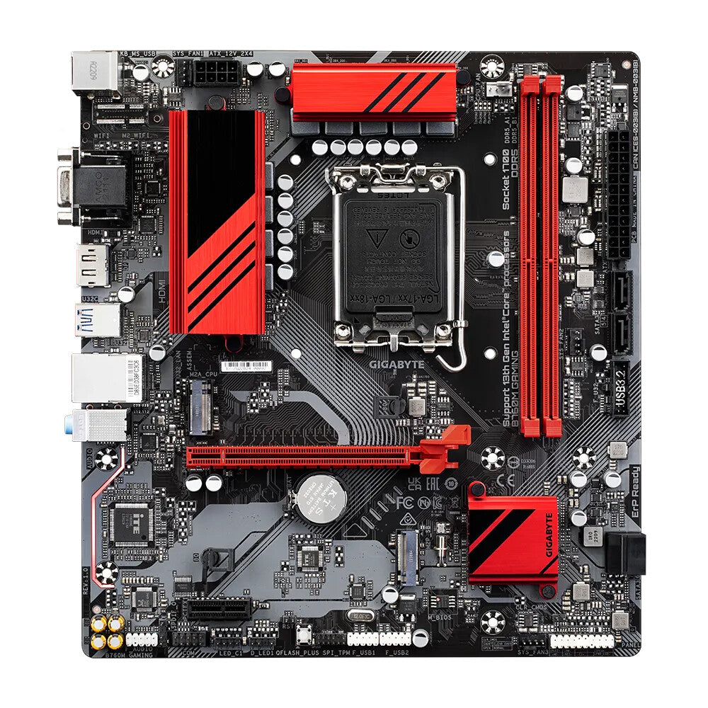 Gigabyte B760M GAMING ATX motherboard - Intel B760 LGA 1700