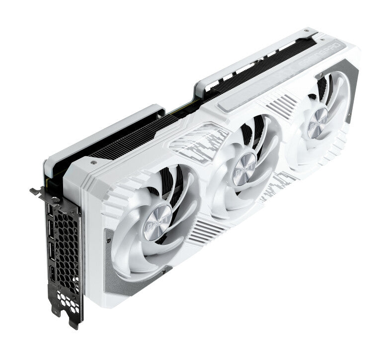 Palit GAMINGPRO White OC - NVIDIA 16 GB GDDR6X GeForce RTX 4070 SUPER graphics card