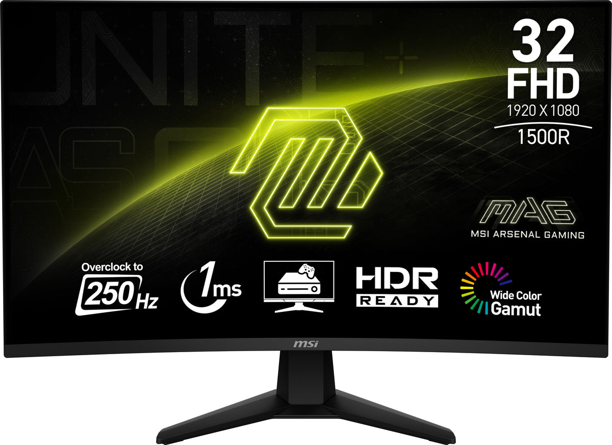 MSI MAG 32C6X - 80 cm (31.5&quot;) - 1920 x 1080 pixels FHD Monitor