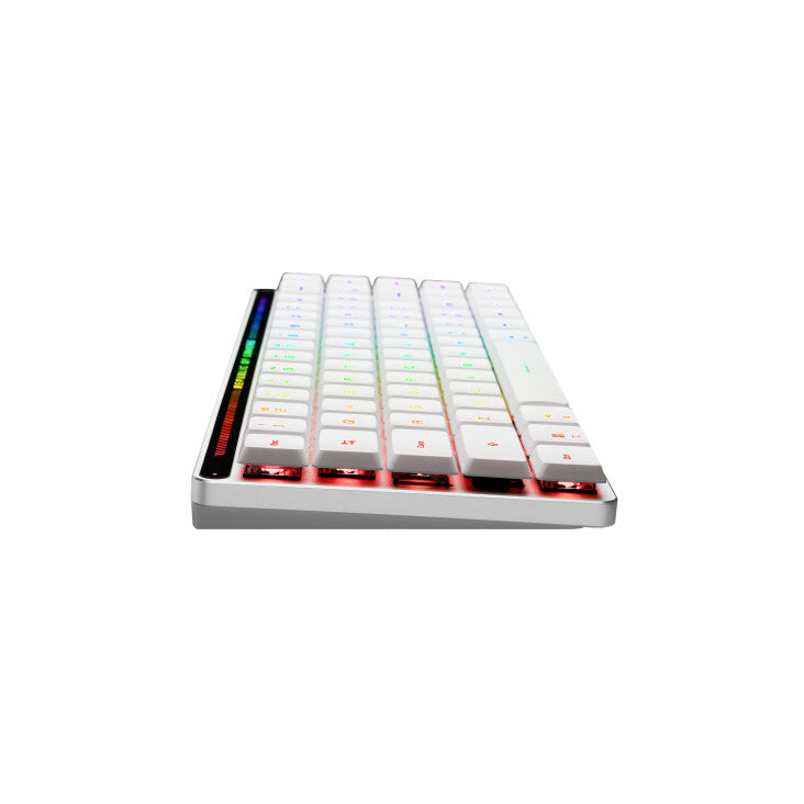 ASUS ROG Falchion RX Low Profile - USB Wired + RF Wireless + Bluetooth RGB Optical Keyboard in White (QWERTZ)