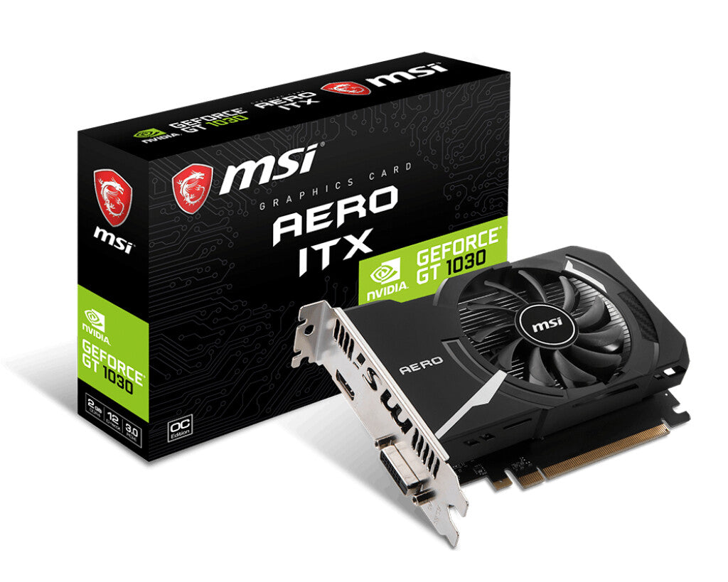 MSI AERO ITX 2GD4 OC - NVIDIA GeForce GT 1030 graphics card