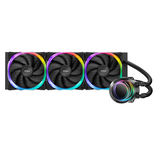 Antec VORTEX 360 ARGB - All-in-one Liquid Processor Cooler in Black - 360mm