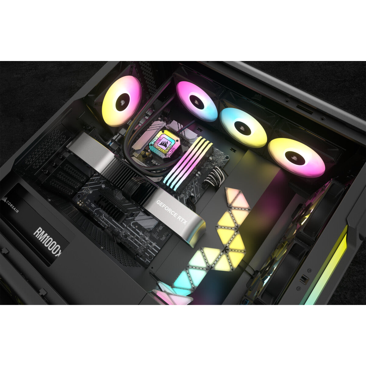 Corsair iCUE H150i ELITE CAPELLIX XT - All-in-one Liquid Processor Cooler in Black - 360mm