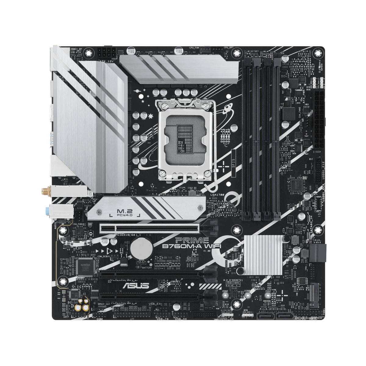 ASUS PRIME B760M-A WIFI micro ATX motherboard - Intel B760 LGA 1700