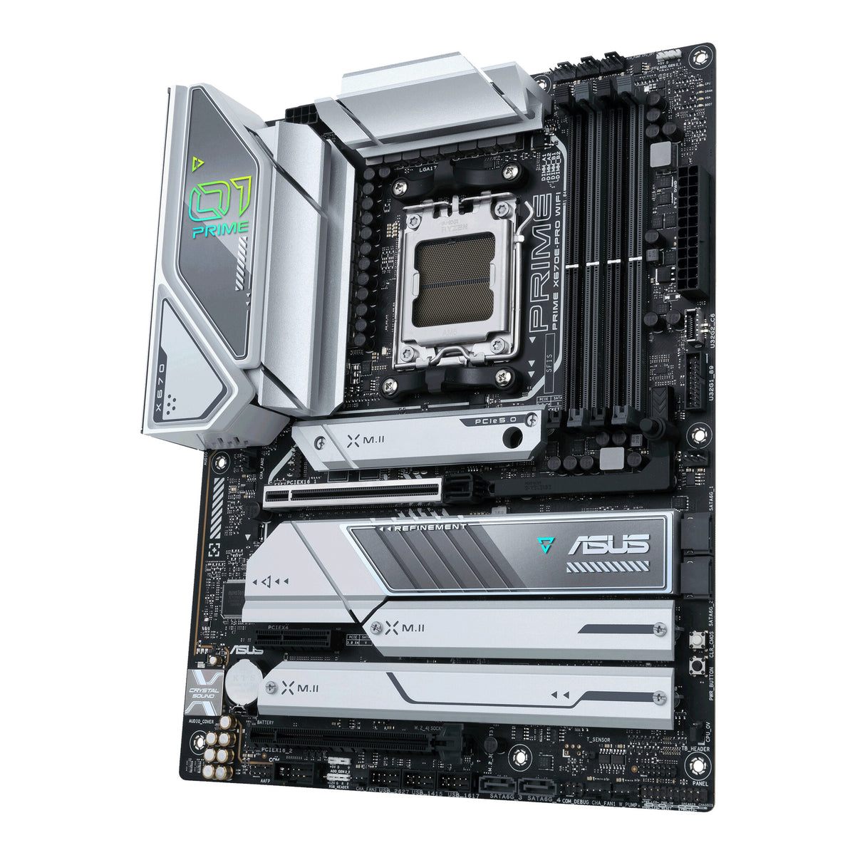 ASUS PRIME X670E-PRO WIFI ATX motherboard - AMD X670 Socket AM