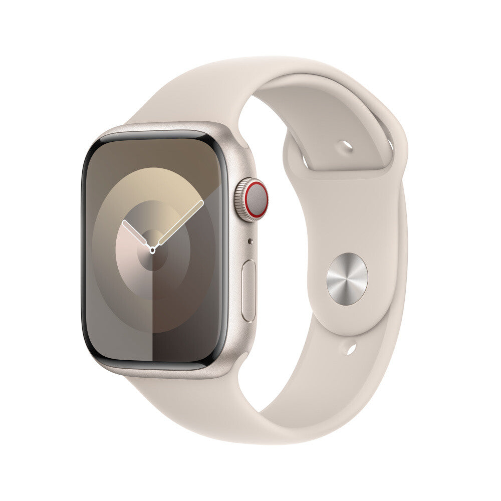 Apple MT3K3ZM/A - 45mm Starlight Sport Band - M/L