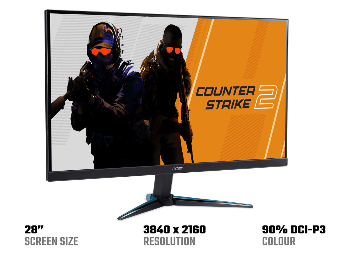 Acer Nitro VG280K - 71.1 cm (28&quot;) - 3840 x 2160 pixels 4K UHD LED Monitor