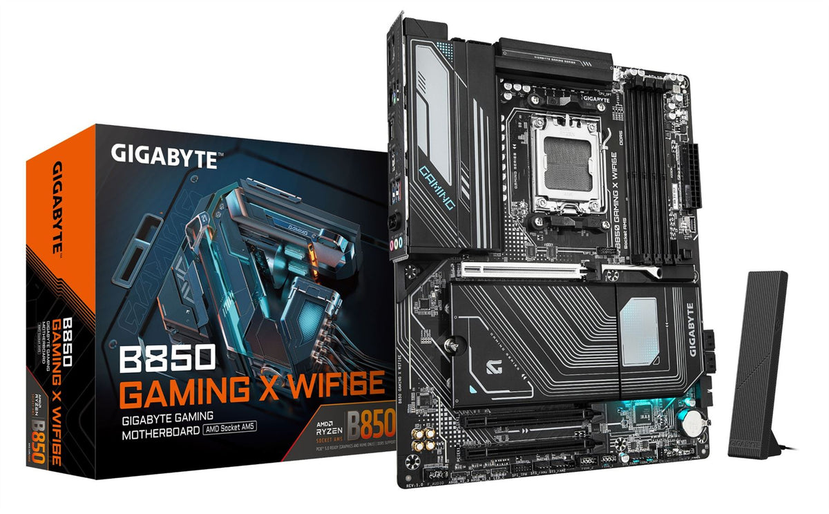 GIGABYTE B850 GAMING X WIFI6E ATX Motherboard - AMD B850 Socket AM5