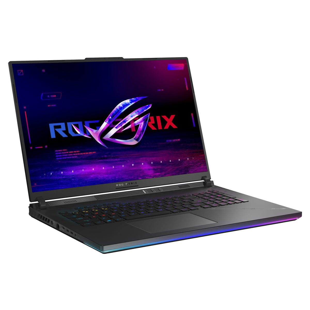 ASUS ROG Strix SCAR 18 Laptop - 45.7 cm (18&quot;) - Intel® Core™ i9-13980HX - 32 GB DDR5-SDRAM - 2 TB SSD - NVIDIA GeForce RTX 4090 - Wi-Fi 6E - Windows 11 Home - Black