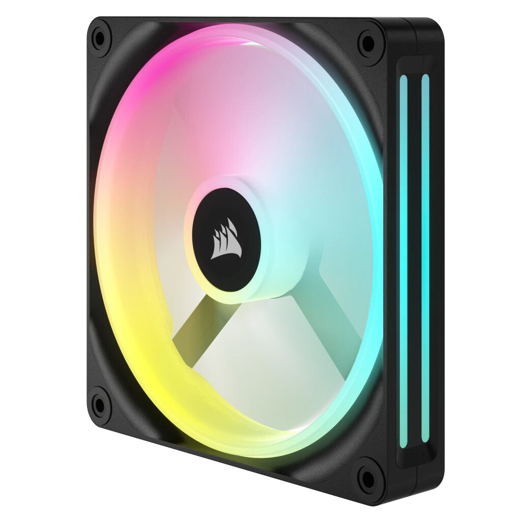 Corsair iCUE LINK QX140 RGB - PWM Computer Case Fan in Black / White - 140mm