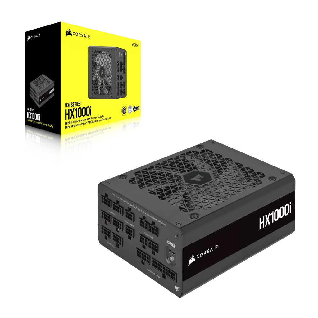 Corsair HX1000i - 1000W Platinum Fully Modular Power Supply Unit