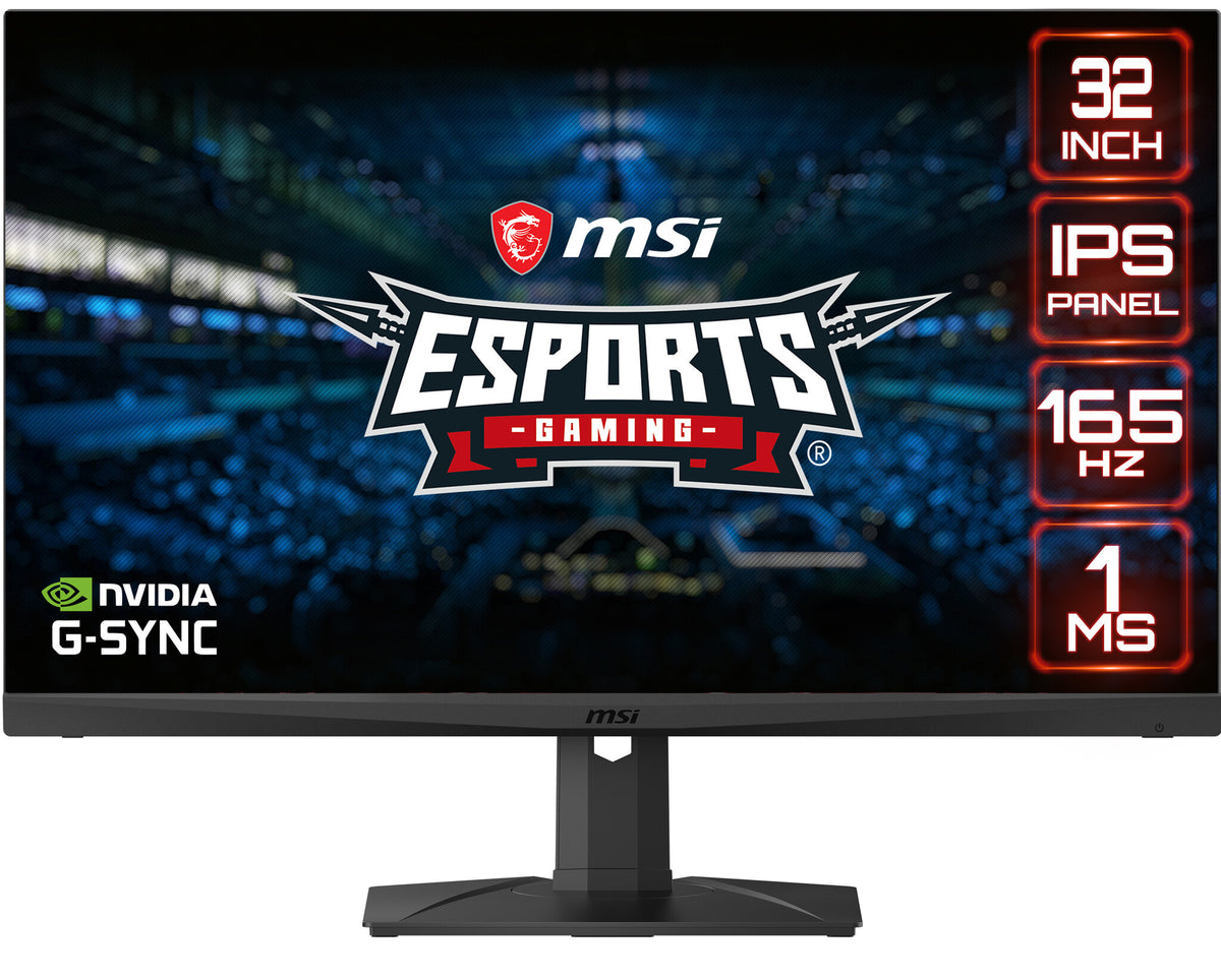 MSI Optix MAG321QR - 80 cm (31.5&quot;) - 2560 x 1440 pixels WQHD Monitor