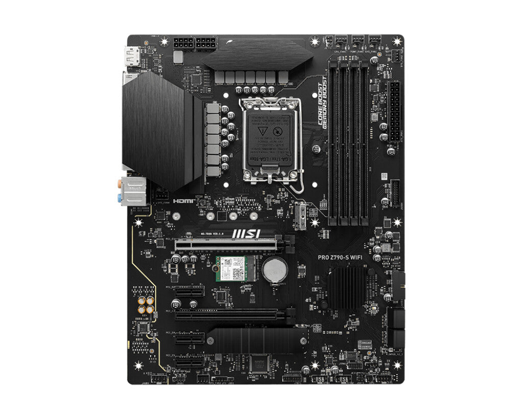 MSI PRO Z790-S WIFI ATX motherboard - Intel Z790 LGA 1700