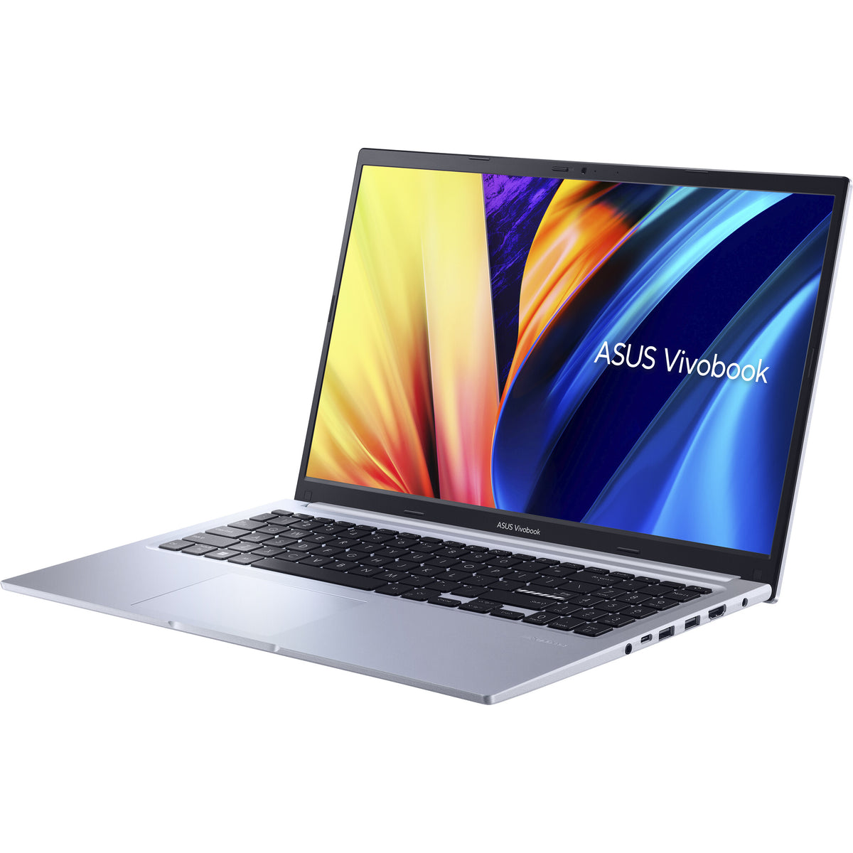 ASUS VivoBook 15 Laptop - 39.6 cm (15.6&quot;) - Intel® Core™ i3-1220P - 8 GB DDR4-SDRAM - 256 GB SSD - Wi-Fi 6 - Windows 11 Home in S mode - Silver