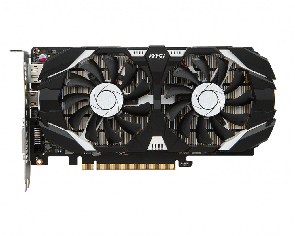 MSI OC  - NVIDIA 4 GB GDDR5 GeForce GTX 1050 Ti graphics card