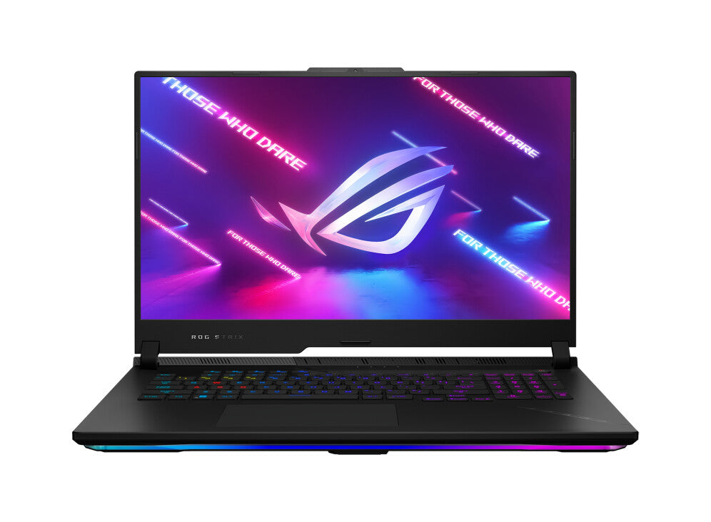 ASUS ROG Strix SCAR 17 Laptop - 43.9 cm (17.3&quot;) - AMD Ryzen™ 9 7945HX3D - 32 GB DDR5-SDRAM - 2 TB SSD - NVIDIA GeForce RTX 4090 - Wi-Fi 6E - Windows 11 Home - Black