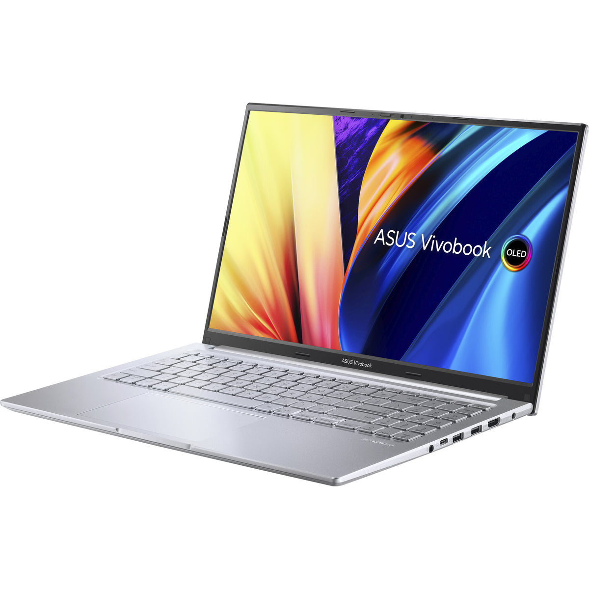 ASUS VivoBook 15 OLED Laptop - 39.6 cm (15.6&quot;) - AMD Ryzen™ 5 5600H - 16 GB DDR4-SDRAM - 512 GB SSD - Wi-Fi 6 - Windows 11 Home - Silver