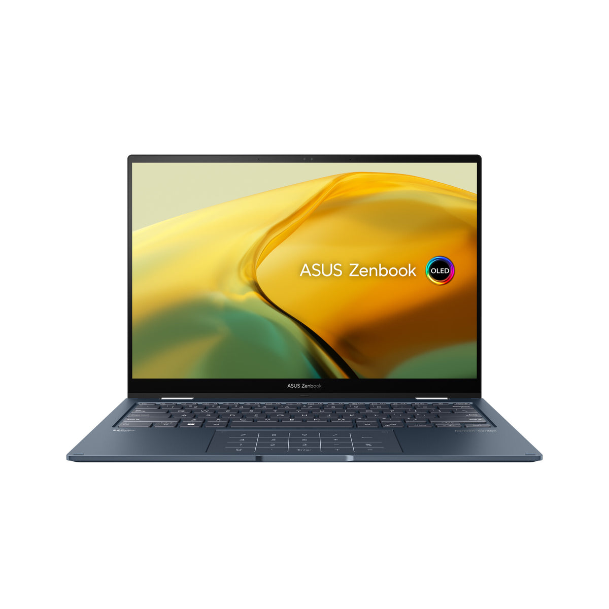 ASUS Zenbook 14 Flip OLED Hybrid (2-in-1) - 35.6 cm (14&quot;) - Touchscreen - Intel® Core™ i7-1360P - 16 GB LPDDR5-SDRAM - 1 TB SSD - Wi-Fi 6E - Windows 11 Home - Blue