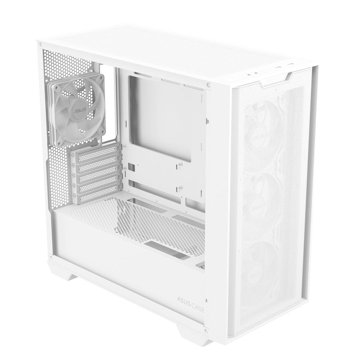 Asus A21 PLUS - MicroATX Mini Tower Case in White