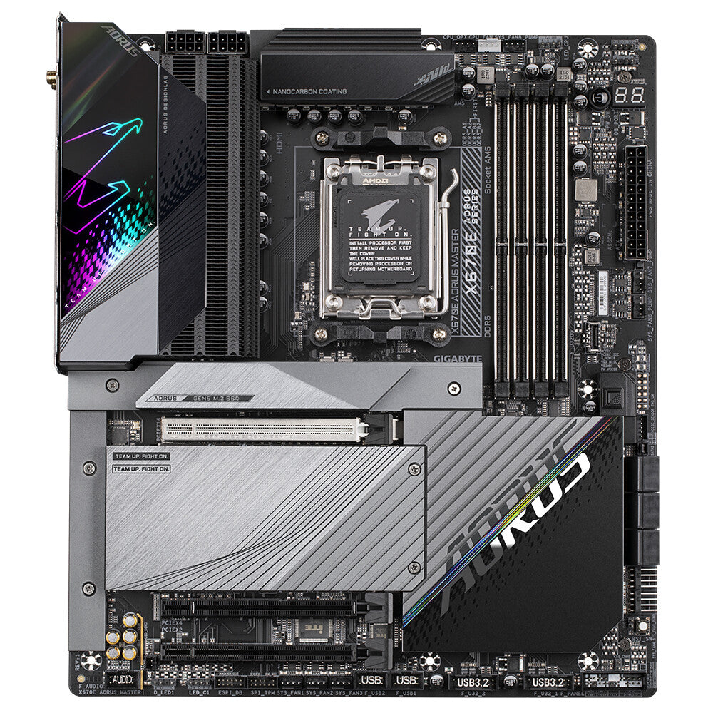 Gigabyte X670E AORUS MASTER (REV. 1.0) - AMD X670 Socket AM5 ATX motherboard