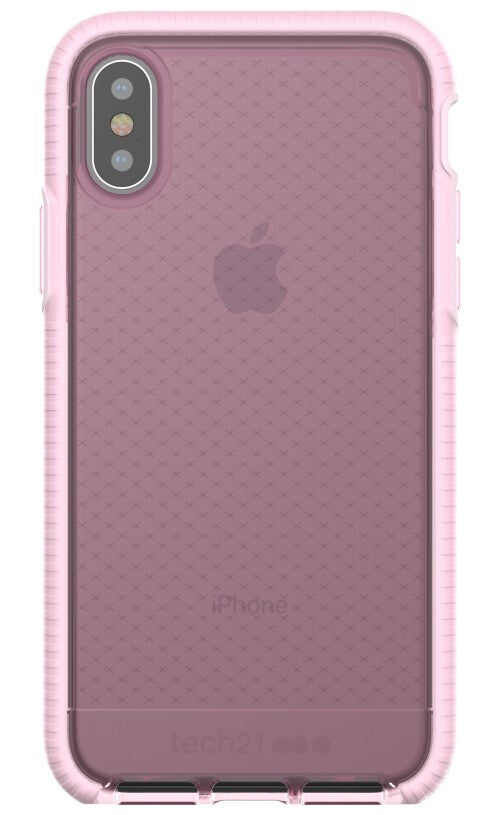 Tech21 Evo Check for iPhone X in Rose Tint