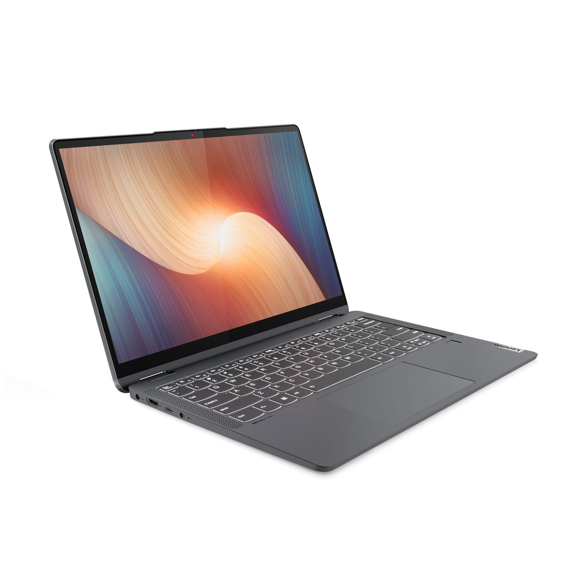 Lenovo IdeaPad Flex 5 Hybrid (2-in-1) - 35.6 cm (14&quot;) - Touchscreen -  AMD Ryzen 5 5500U - 8 GB LPDDR4x-SDRAM - 512 GB SSD - Wi-Fi 5 - Windows 11 Home -  Storm Grey with Pen