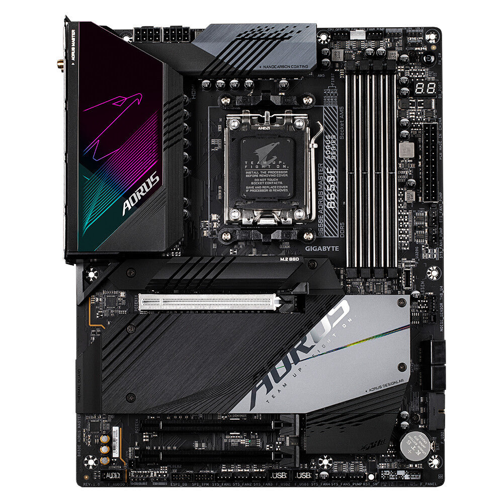 Gigabyte B650E AORUS MASTER ATX motherboard - AMD B650 Socket AM5