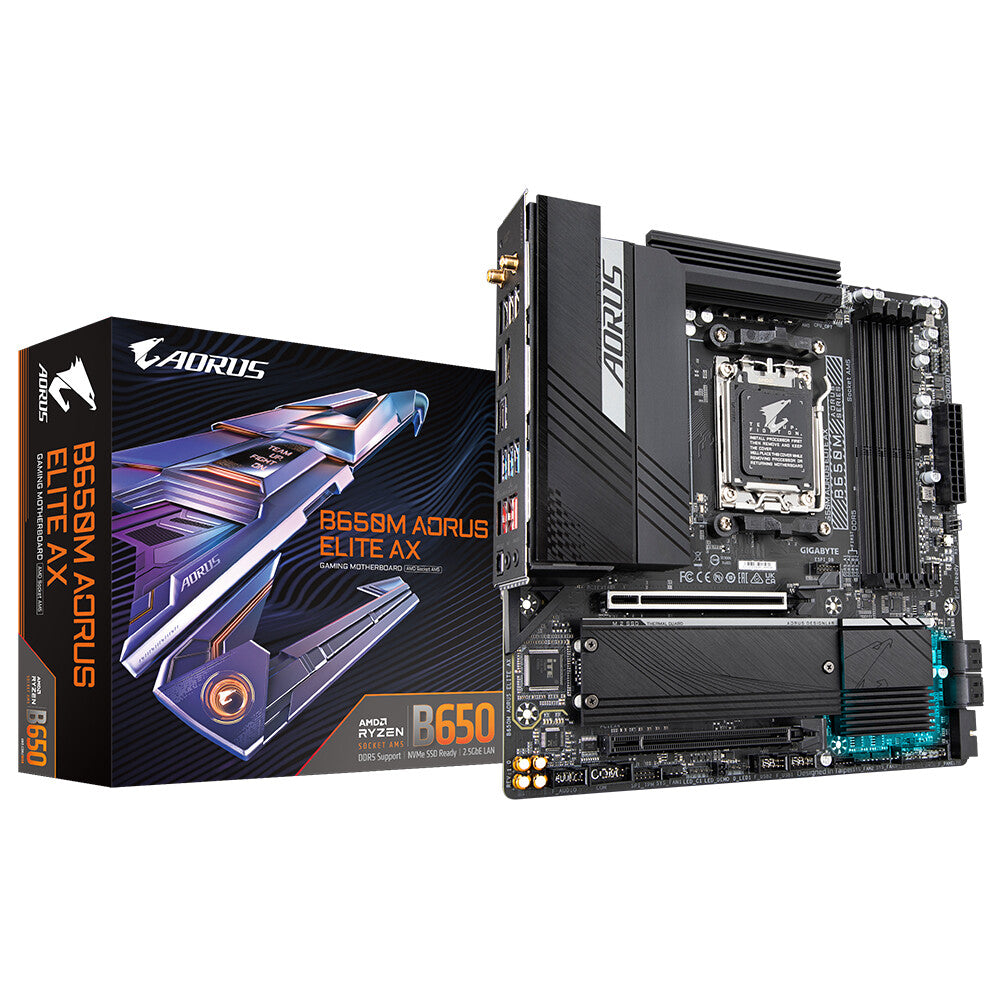 Gigabyte B650M AORUS ELITE AX - AMD B650 ATX motherboard