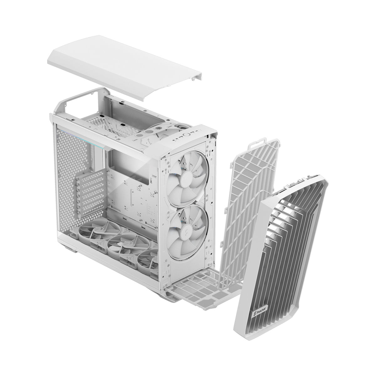 Fractal Design Torrent RGB - ATX Mid Tower Case in White